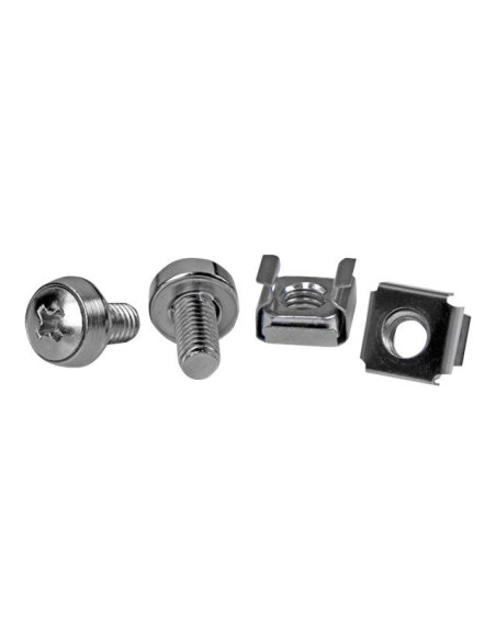 50 Pkg M6 Mounting Screws and Cage Nuts