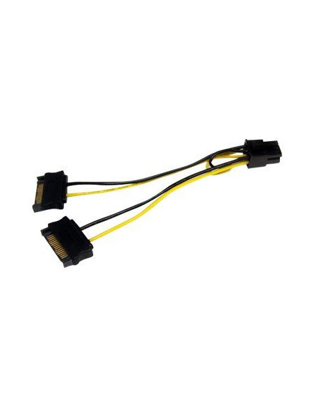SATA to 6 Pin PCIe Power Cable Adapter