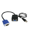 2 Port VGA Video Splitter - USB Powered