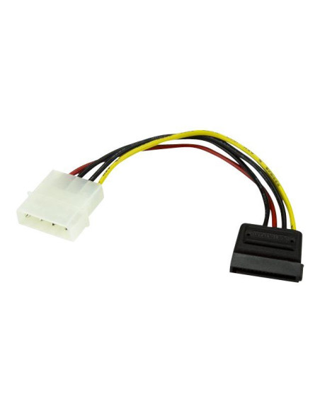 6in Molex to SATA Power Cable Adapter