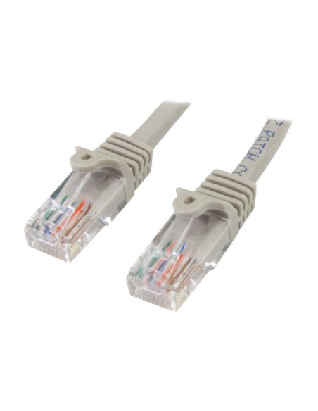 2m Gray Snagless UTP Cat5e Patch Cable