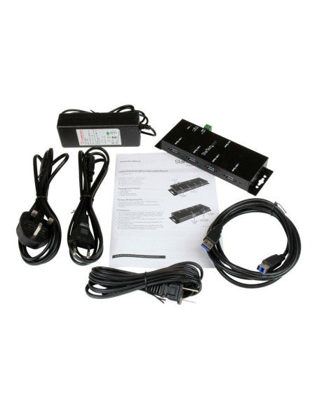 Mountable 4 Port Rugged USB 3.0 Hub