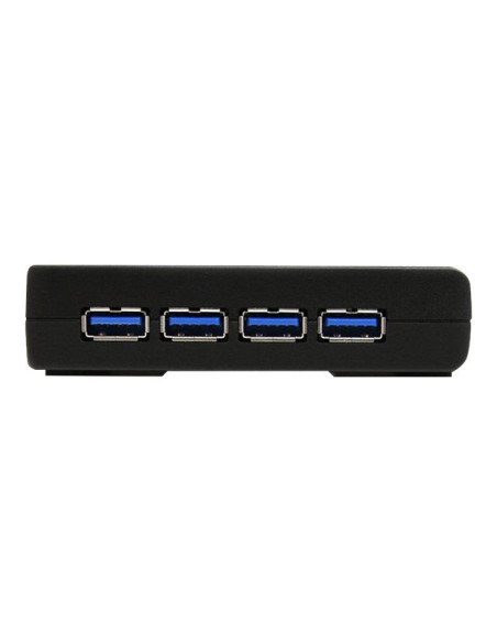 4 Port Black SuperSpeed USB 3.0 Hub