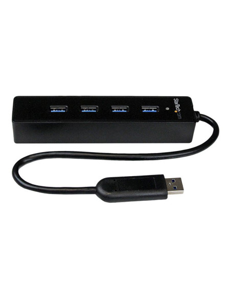 4 Port SuperSpeed Portable USB 3.0 Hub