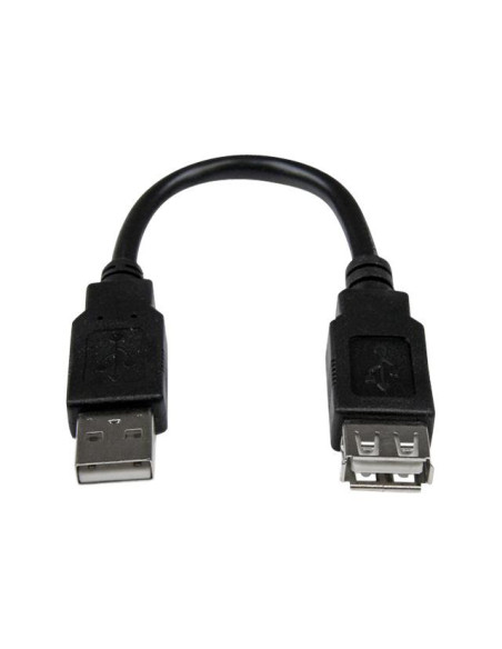 6in USB 2.0 Ext Adapter Cable A to A M/F