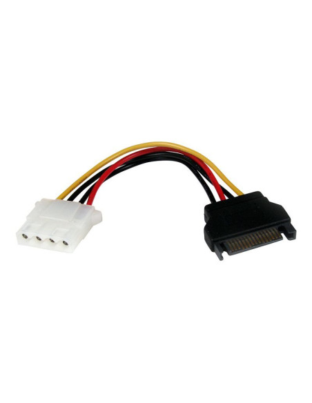 6in SATA to LP4 Power Cable Adapter F/M