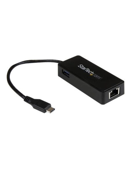 USB-C to GbE Adapter w/Extra USB port