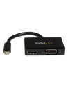 Travel A/V adapter: mDP to VGA/HDMI
