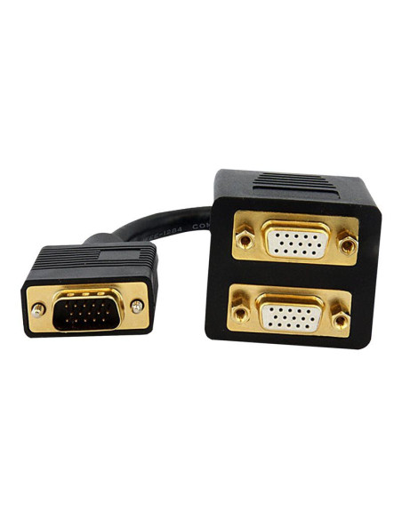 1 ft VGA to 2x VGA Video Splitter Cable
