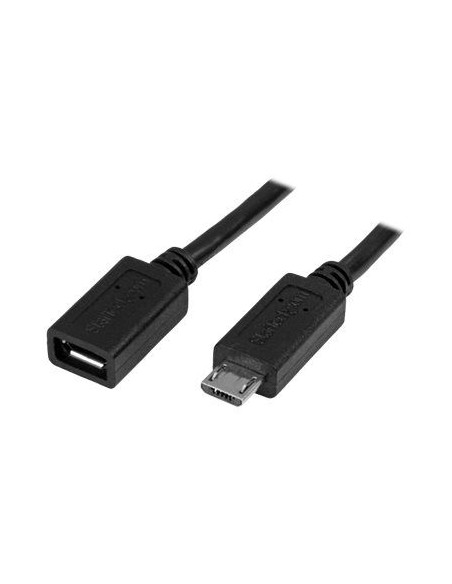 0.5m 20in Micro-USB Extension Cable M/F