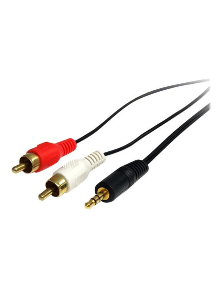 3 ft Stereo Audio Cable 3.5mm to 2x RCA