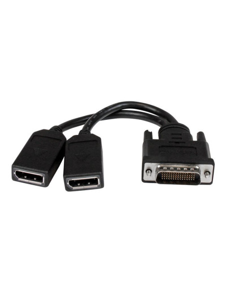 8in DMS-59 to Dual DisplayPort Cable