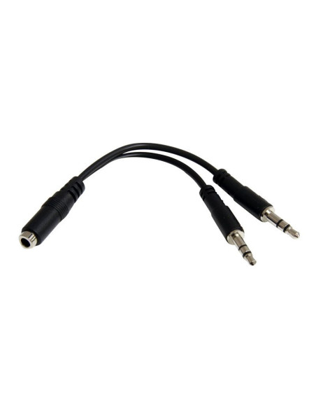Headset Splitter 4 Pin to 2x 3 Position