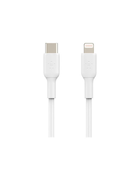 BELKIN LIGHTNING TO USB-C CABLE 2M WHITE